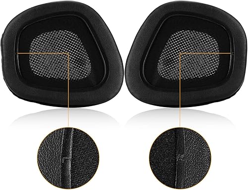 Miniatura 3 de Almohadillas de repuesto de espuma viscoelástica y tela de malla para auriculares Corsair Void y Corsair Void PRO RGB con cableinalámbricos para