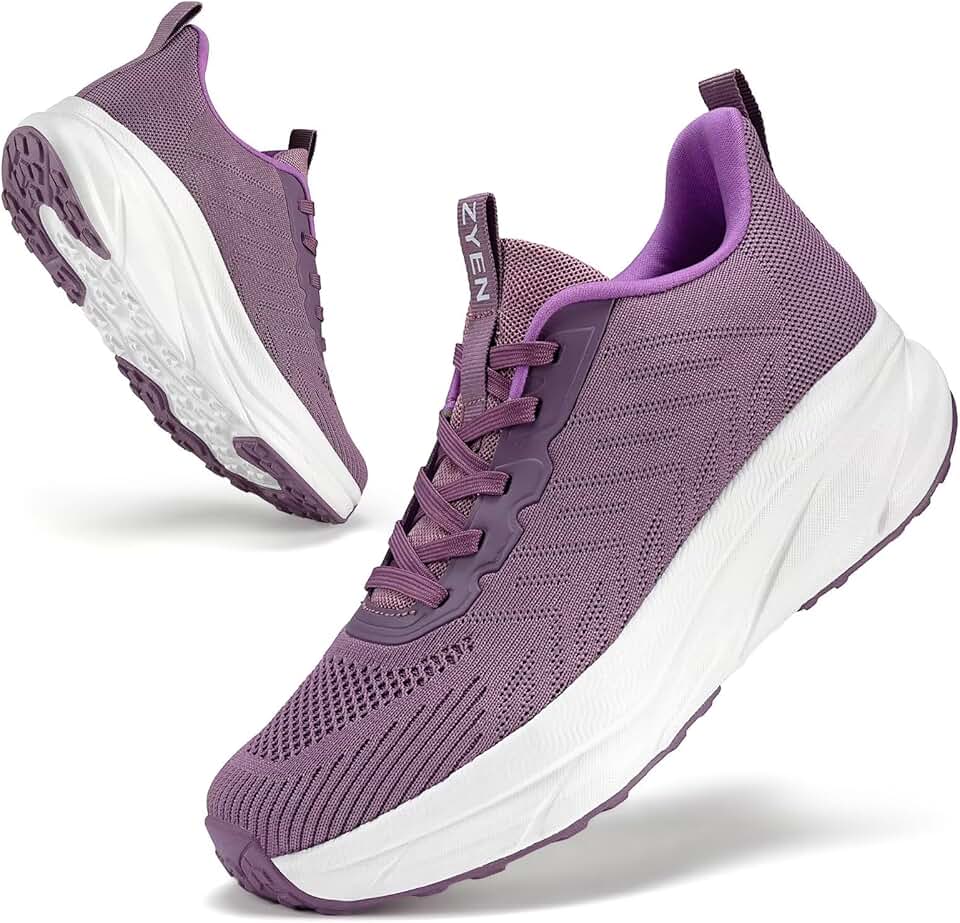 Womens Trainers Cushion Running Shoes Lightweight Breathable