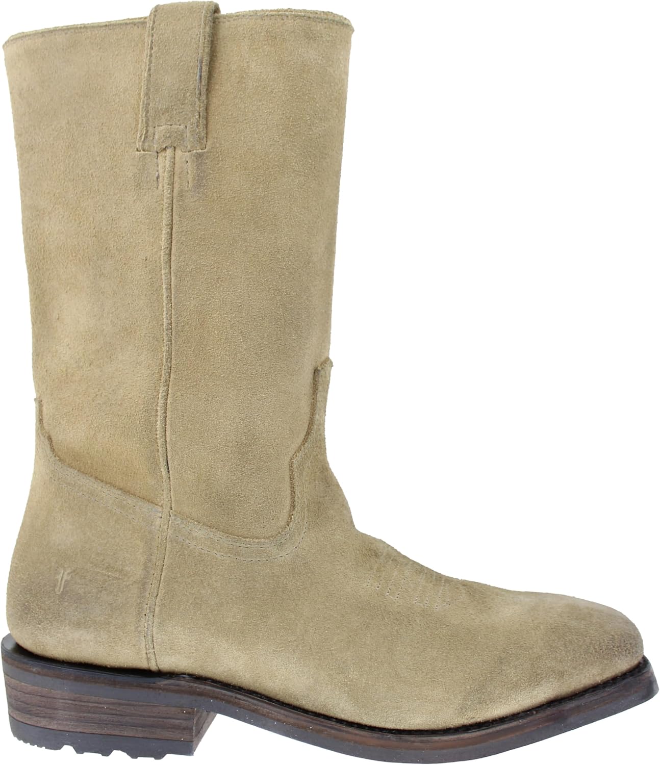 Frye Men's Nash Roper Square Toe Pull On Leather Western Style Boot