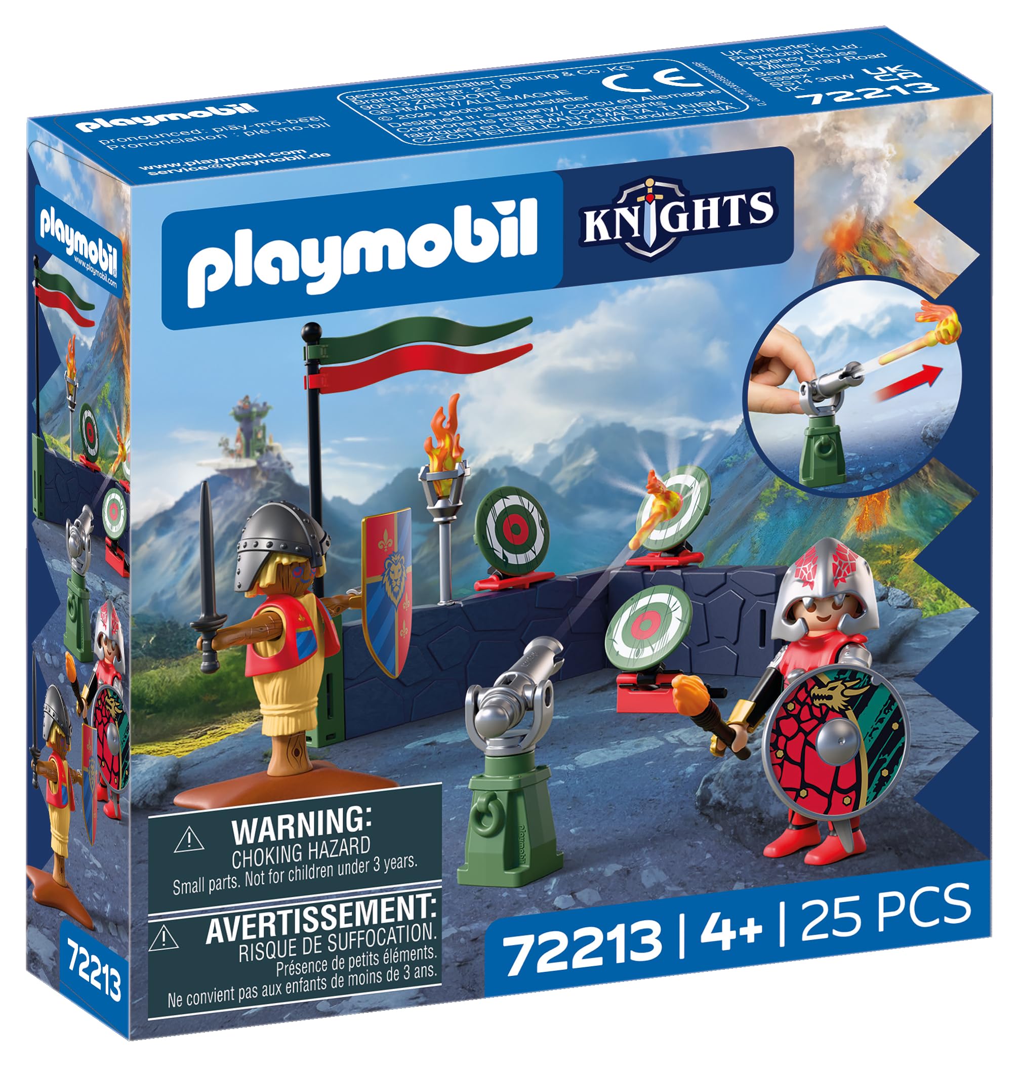 Knights | Dragon Knight Combat Training | Training Ground with Cannon, Targets, Straw Dum…