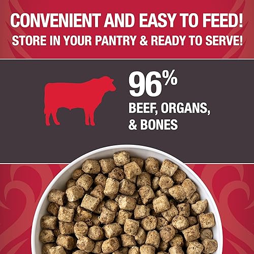 Miniatura 4 de KOHA Raw Life - Bocados crudos liofilizados para perros, comida alta en proteínas, cobertura y golosinas para comedores quisquillosos, bolsa de 14