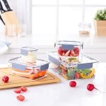 Amazon Basics Tritan Plastic Food Storage Containers, Freezer/Microwave Safe, 11 Containers with Lids, 22 Pieces, Clear