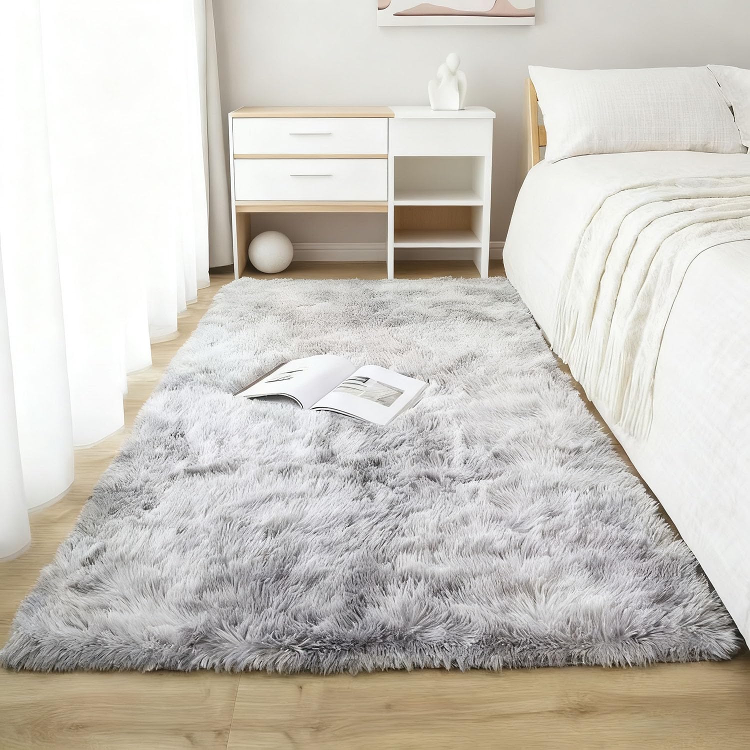 Tapis antidérapant doux et moelleux pour sécuriser le couloir et la chambre