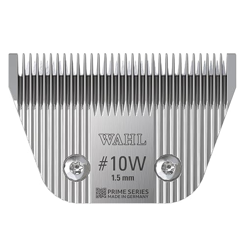 Wahl Prime Series Cuchillas, #10W, 1.5mm, Dientes Completos, Juego Cuchillas Cortapelos, Recambio Cuchillas