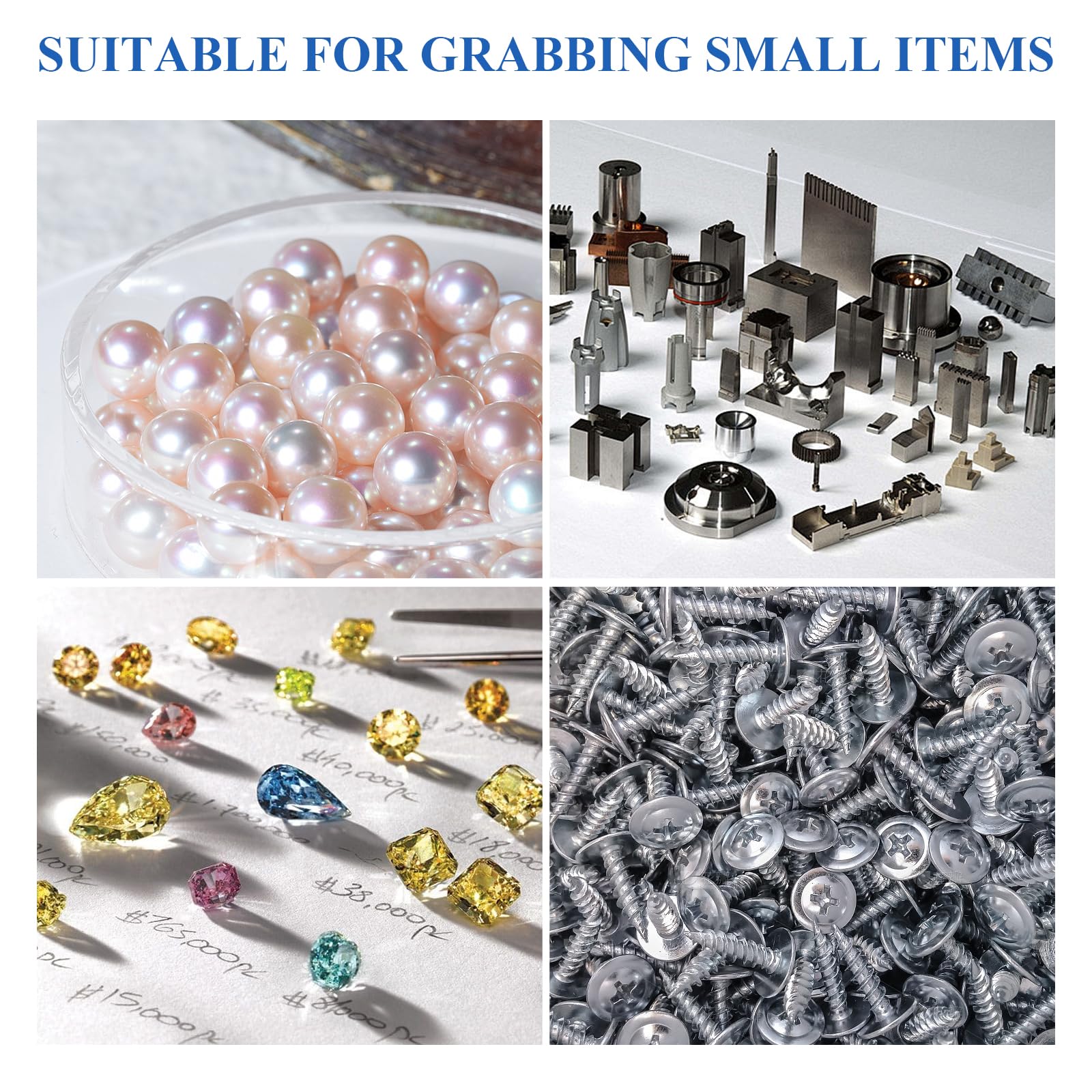 3 Stück Piercing Kugel Aufdreher, Piercing Zange, Piercing Zange Für Kugeln, Piercing Zubehör Diamant Edelsteine Catcher Piercing Kugel Greifer Für Schmuck Perlen Uhren Brillen