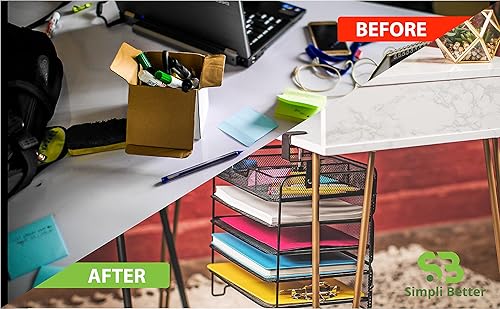 Miniatura 4 de Organizador de archivos para debajo del escritorio