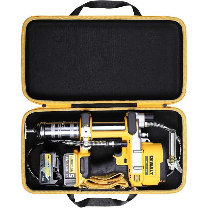 Capa Rígida khanka para Engraxadeira Elétrica Dewalt DCGG571M1/DCGG571B 20V
