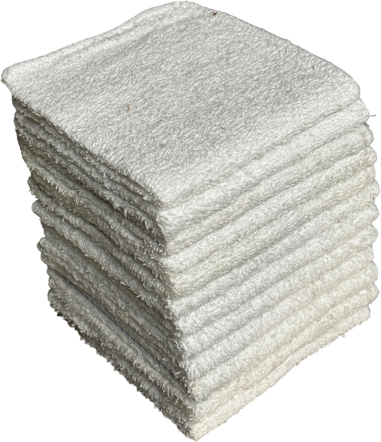 Washcloths 15 Pack, 100% Cotton Washcloths, Soft, Extra Absorbent Wash Cloths - Machine Washable, Size 11 X 11 inch.