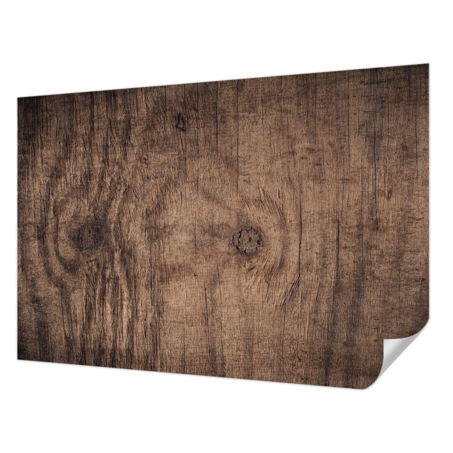 Papel tapiz madera rústica autoadhesivo lavable 152x104 cm decoración moderna de pared