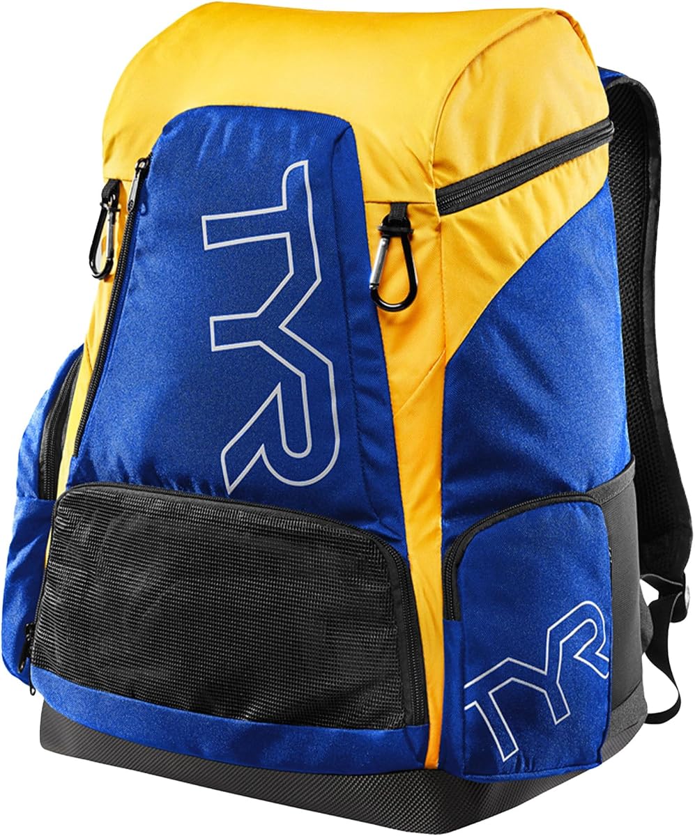 Mochila Alliance TYR Wet/Dry Athletic Gym and Pool Bag para hombre y mujer - Compartimentos húmedos/secos separados, capacidad de 45L, ergonómica, resistente al agua - Disponible en colores de equipo