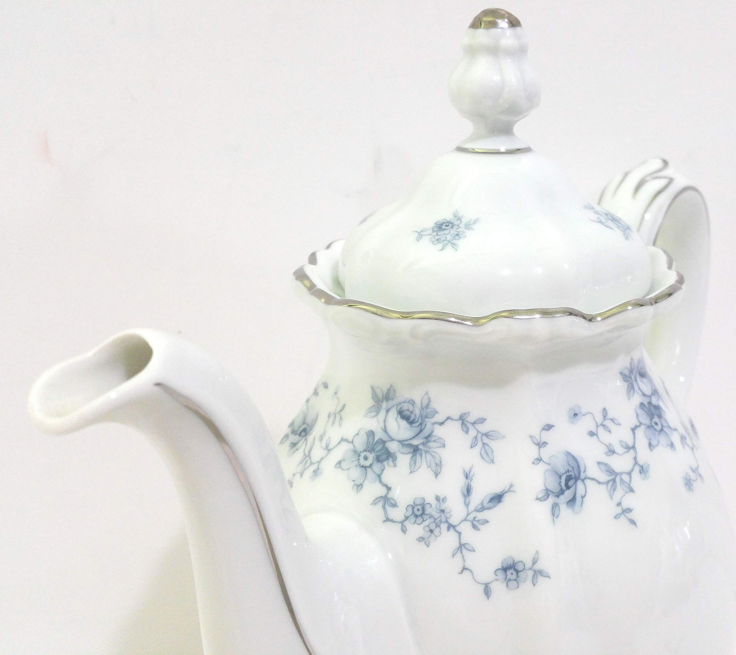Johann Haviland Blue Garland Coffee Pot