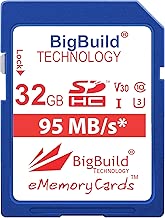 BigBuild Technology 32GB UHS-I U3 95MB Memory Card For Panasonic Lumix DMC FT30 FT30EF FT30EF FT30EF FZ1000 FZ2000 FZ2500 FZ300 FZ72 FZ82 FZ82EBK Camera BigBuild Technology 32GB UHS-I U3 95MB Memory Card For Panasonic Lumix DMC FT30 FT30EF FT30EF FT30EF FZ1000 FZ2000 FZ2500 FZ300 FZ72 FZ82 FZ82EBK Camera