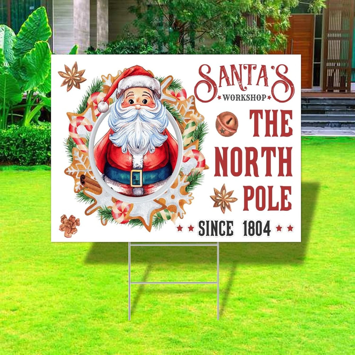 Yard Signs The North Pole Santa’s Yard Signs with