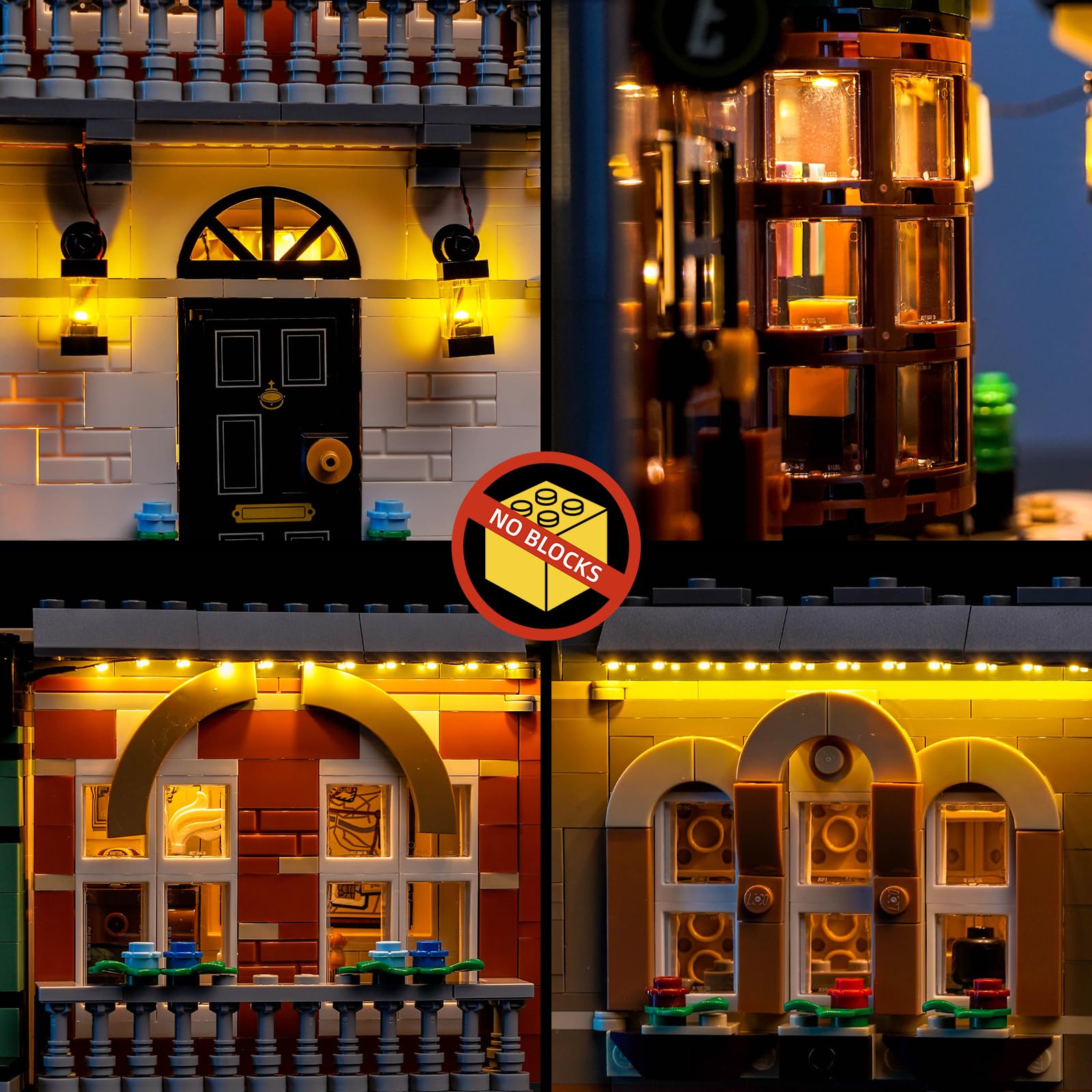 Amazon.co.jp: BrickBling Light Legoシャーロックホームズと互換性が