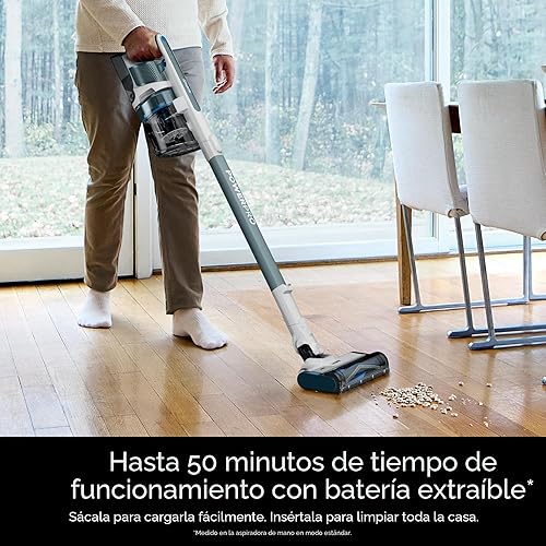 Miniatura 4 de Shark PowerPro Plus - Aspiradora inalámbrica, ligera, recargable, tecnología FloorDetect, filtro HEPA, hasta 50 minutos de tiempo de funcionamiento,