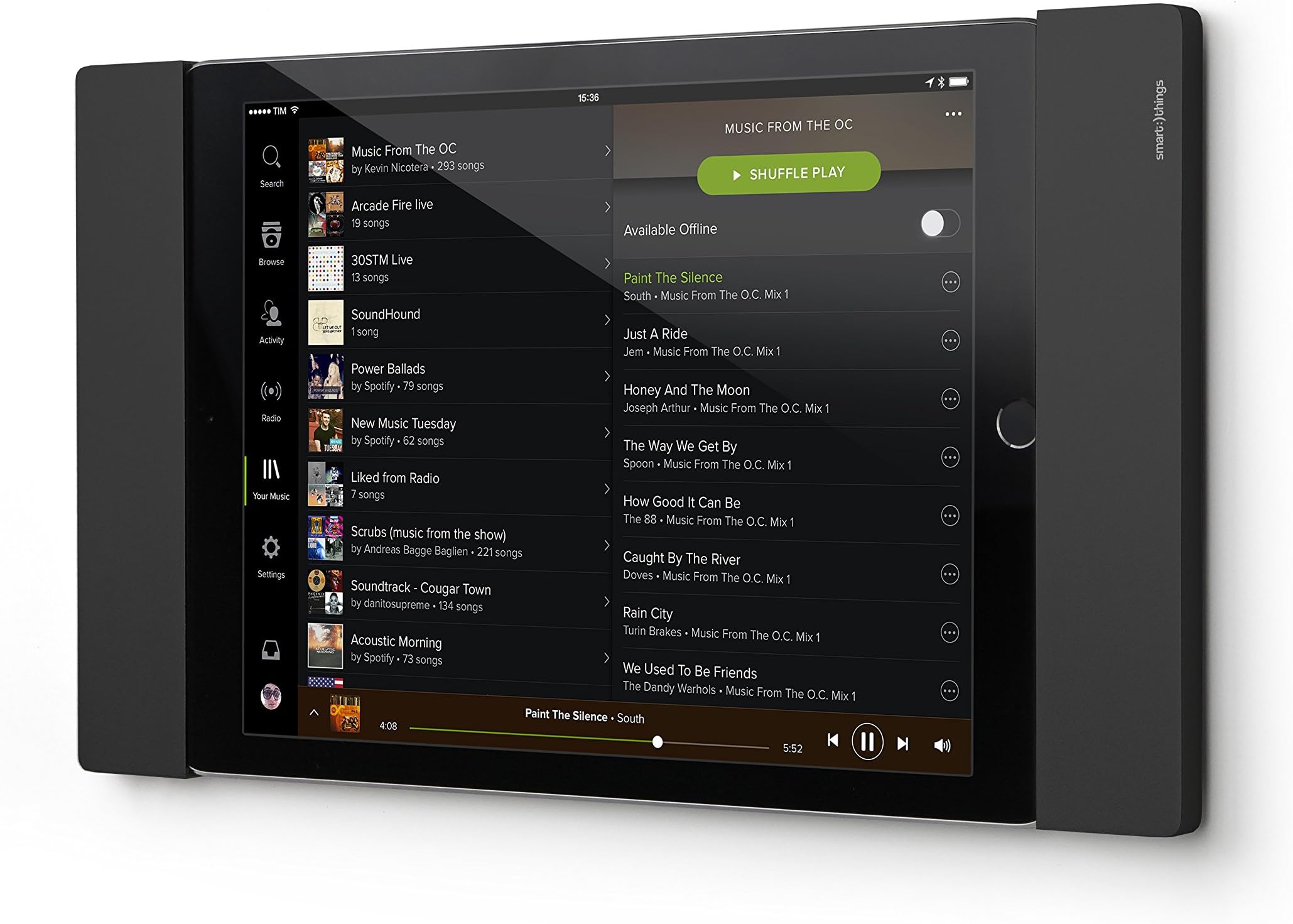 smart things s11 b sDock Fix Air Black Lockable Wall Mount and Charging Station for Permanent Installation for Apple iPad (2017), Pro 9.7 inch, Air 1+2, iPad (2018)