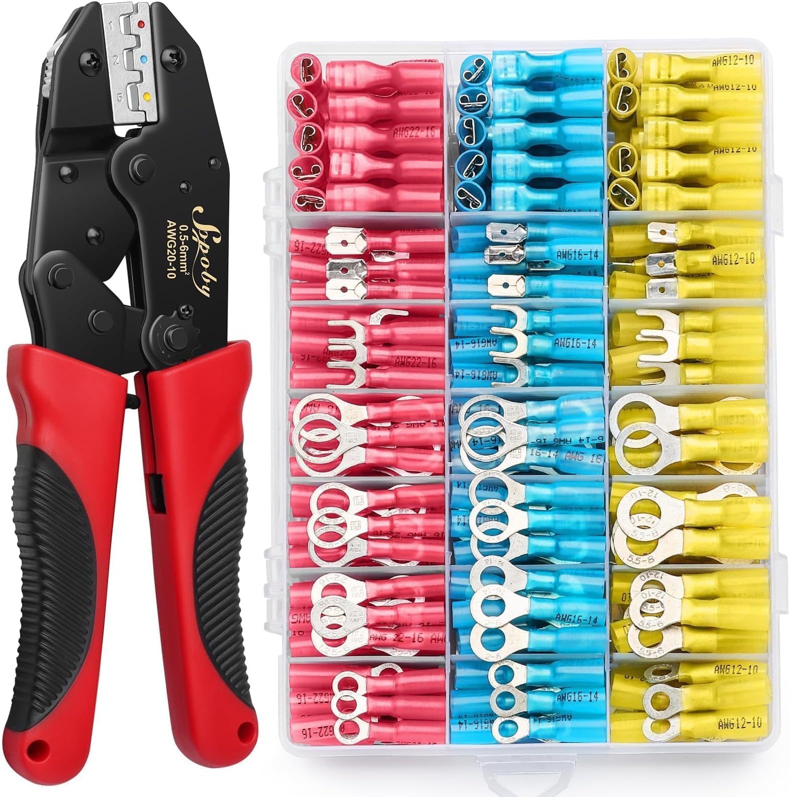 Crimping Tool with 300PCS Heat Shrink Connectors