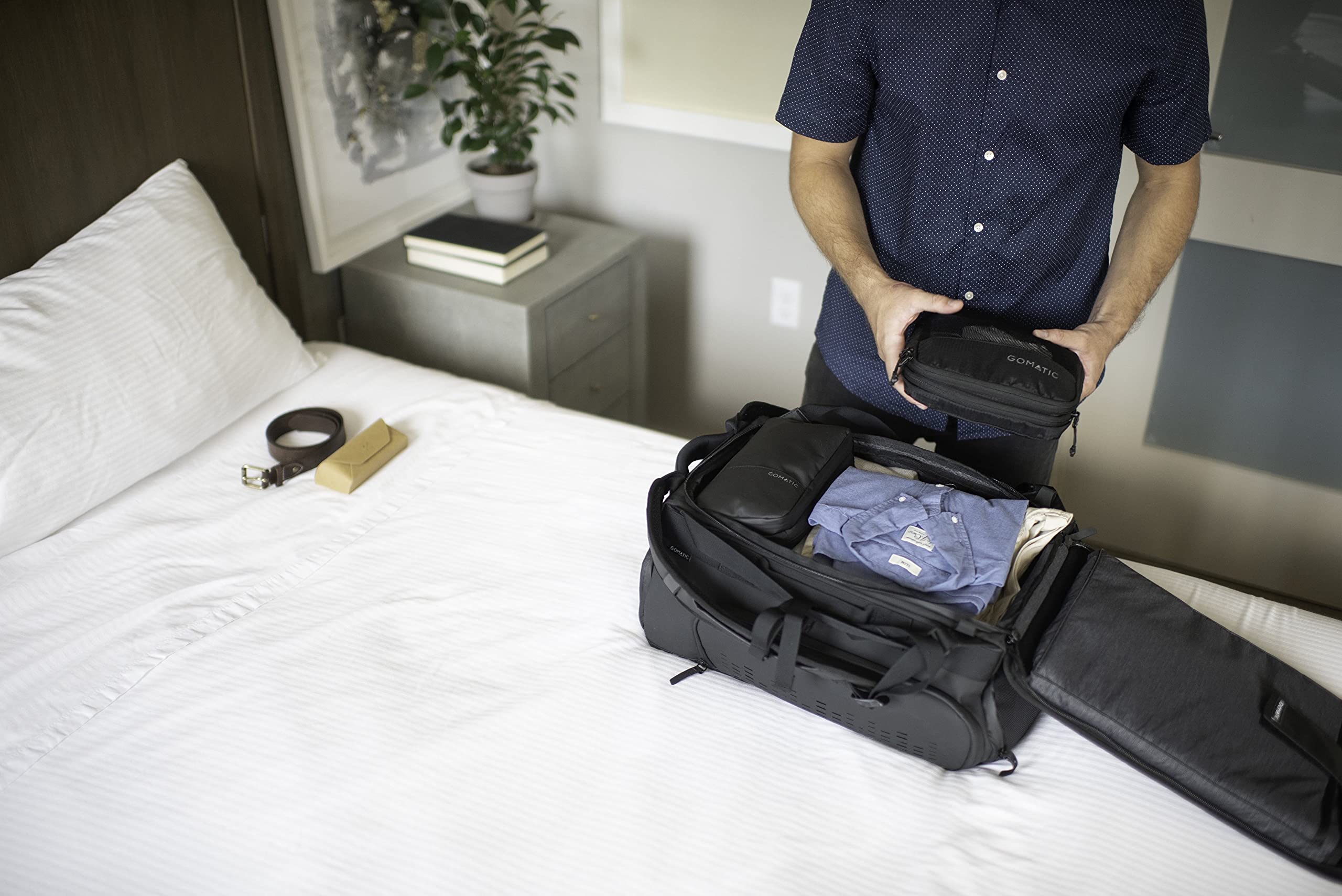 Gomatic 30 L Sac à Dos de Voyage | Bagage à Main | Sac de Transport | Daypack | Pour Ordinateur Portable | Robuste, Durable et Imperméable