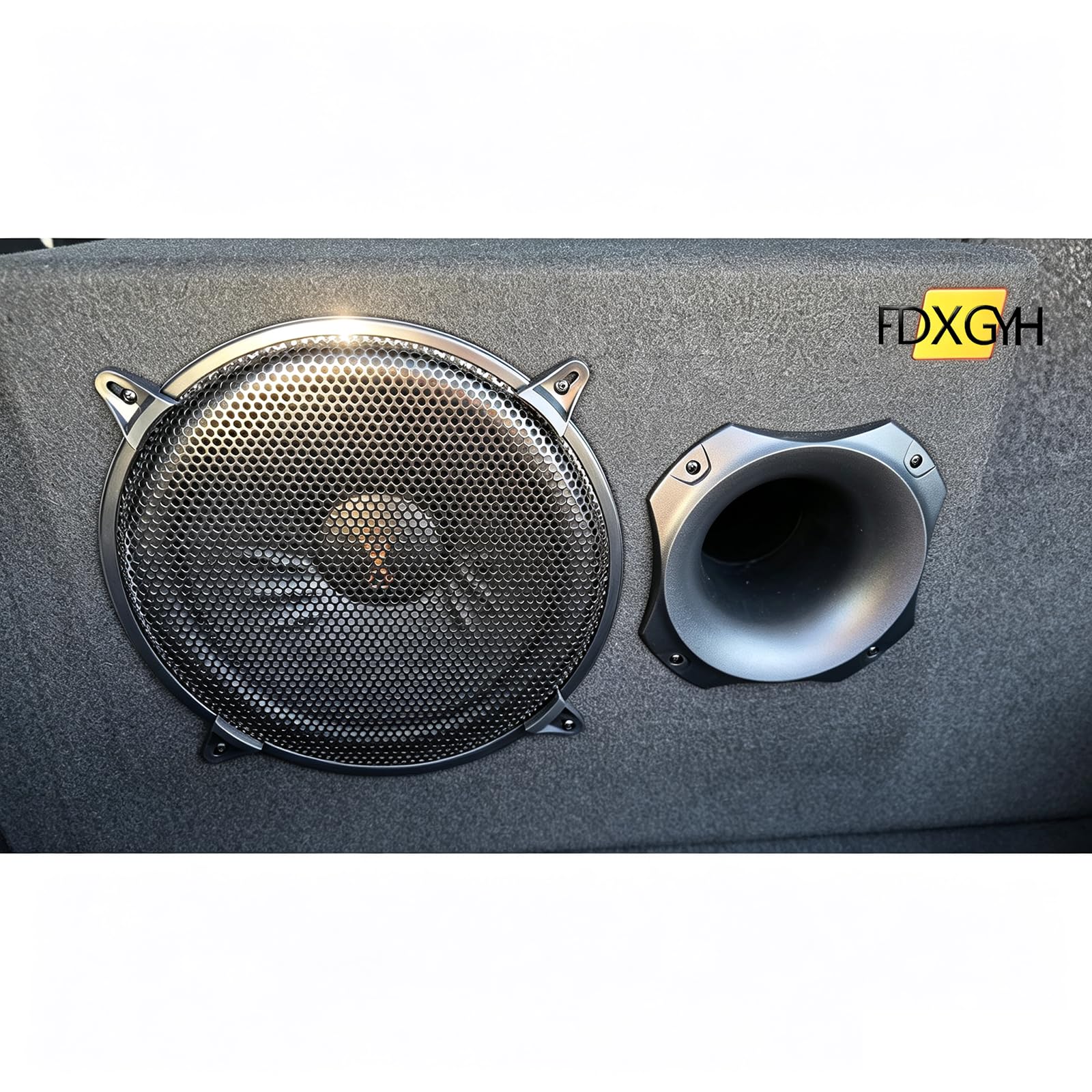 Amazon.co.jp: FDXGYH 2パック 5インチ メタルメッシュスピーカー