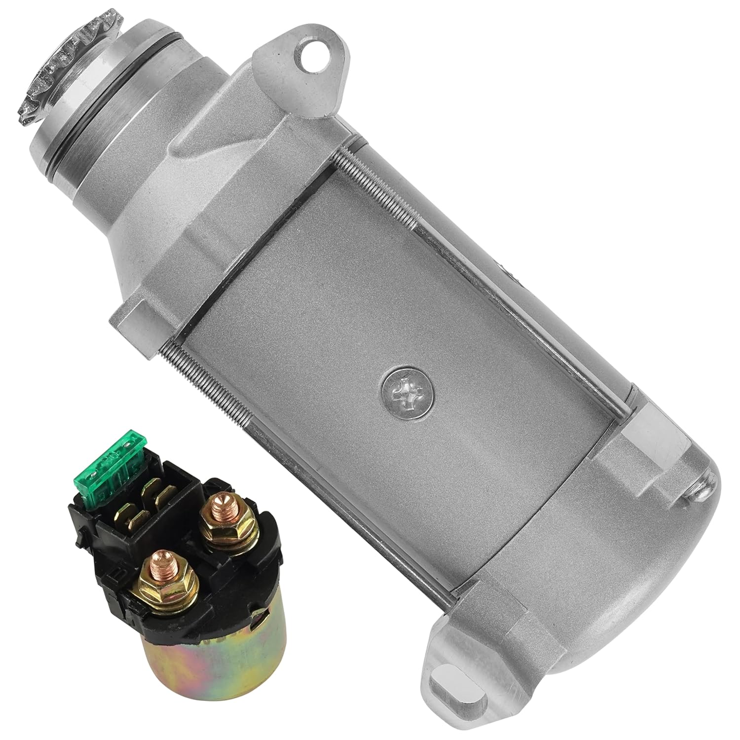 Caltric Starter and Relay Solenoid Compatible with Honda Gl1100A Gold Wing Aspencade 1982 1983