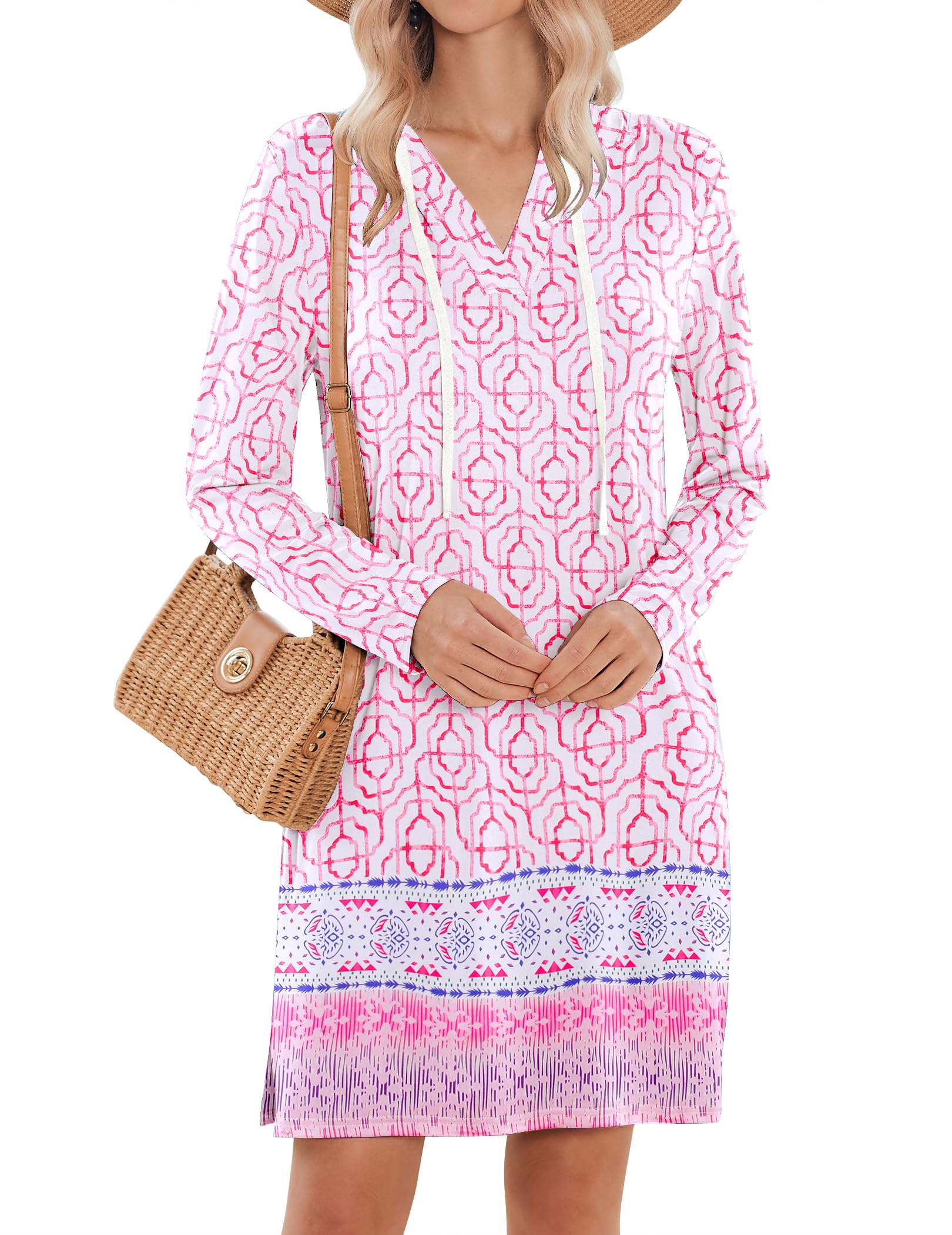 HOTOUCH UPF 50+ Cover-Up Dress
