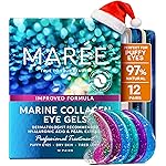 MAREE Eye Gels - Cooling Pads Under Eye Patches for Puffy Eyes and Dark Circles with Collagen & Hyaluronic Acid - Anti Wrinkles Under Eye Masks Skincare Treatment for Puffiness - Parches Para Ojeras