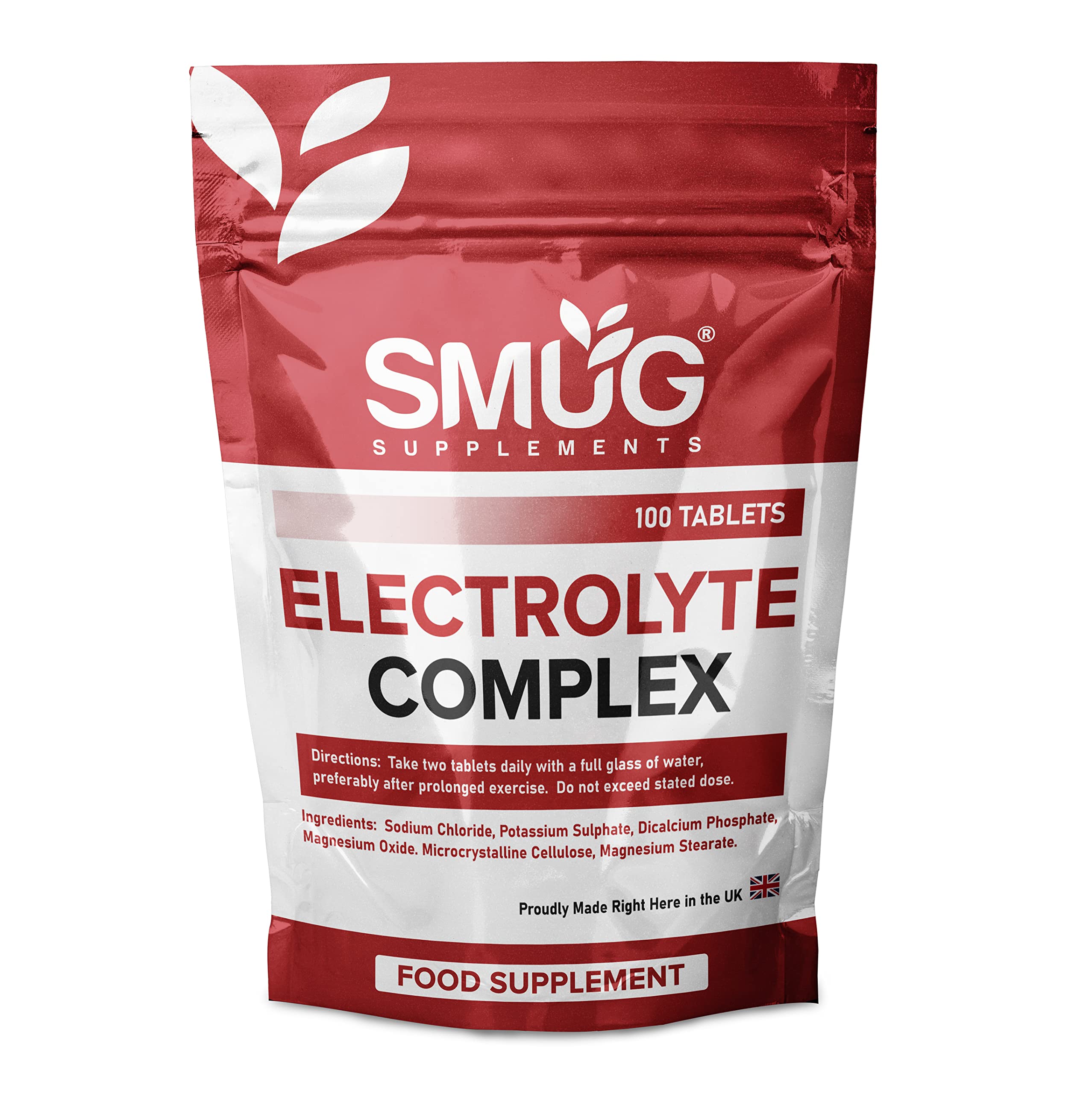 Buy Electrolyte Complex Tablets by SMUG Supplements Potassium