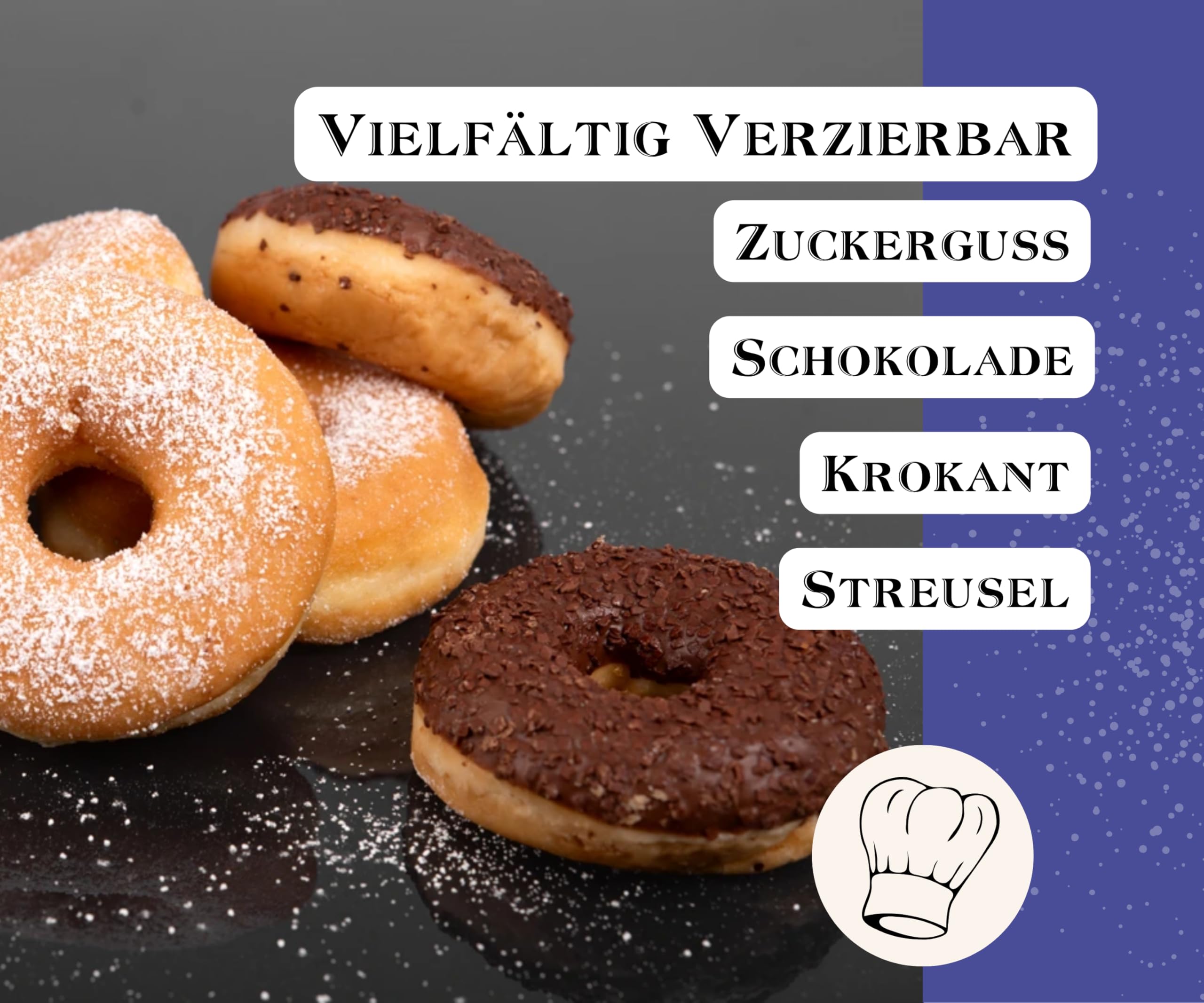 BEST BACK Donut Backmischung 5 kg Großpackung