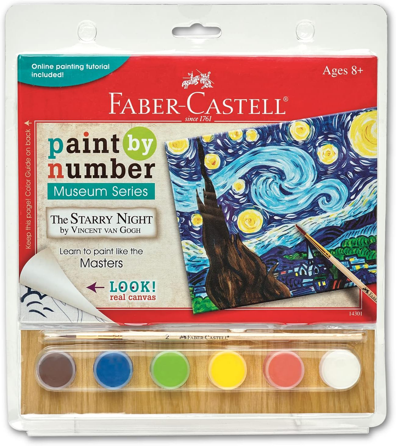 FaberCastell 14301 Paint by Museum Series The Starry Night Playset