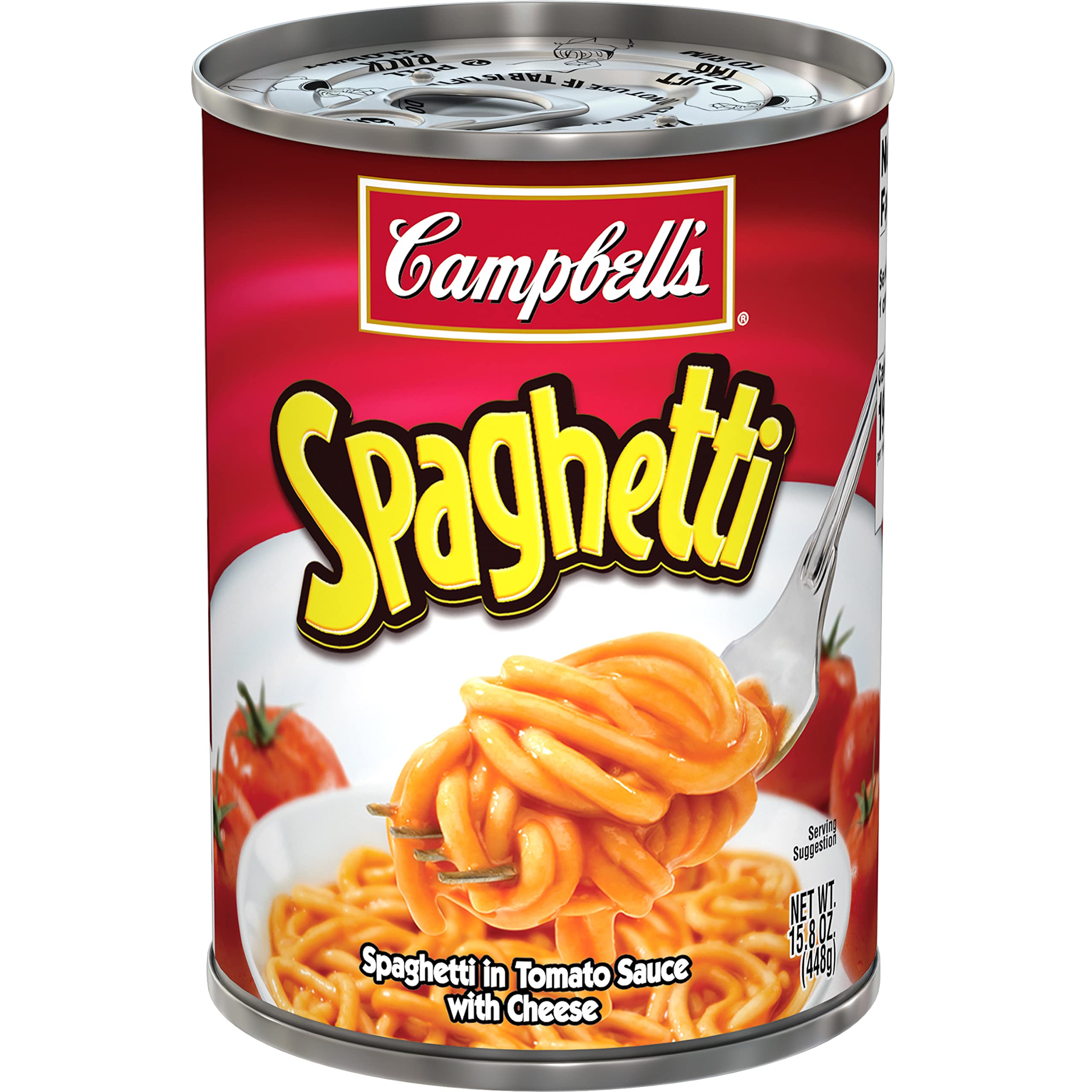 Canned Spaghetti, Snacks for Kids and Adults,15.8 OZ Can