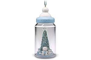Hallmark Keepsake Christmas Ornament 2018 First Baby Boy Christmas Bottle