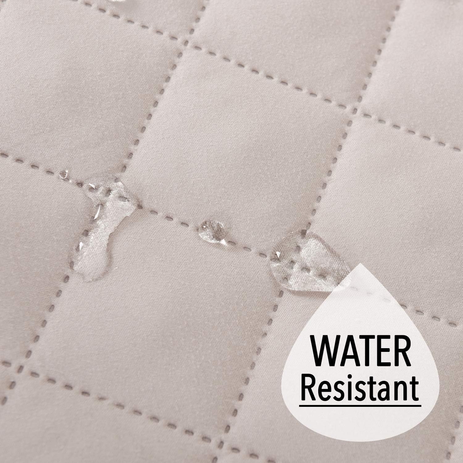 RHF Reversible Futon Cover, Futon Cover, Futon Cover for Dogs, Pet Cover for Futon, Futon Slipcover, Futon Protector, Machine Washable,Double Diamond Quilted(Futon: Light Beige/Light Beige) : Home & Kitchen