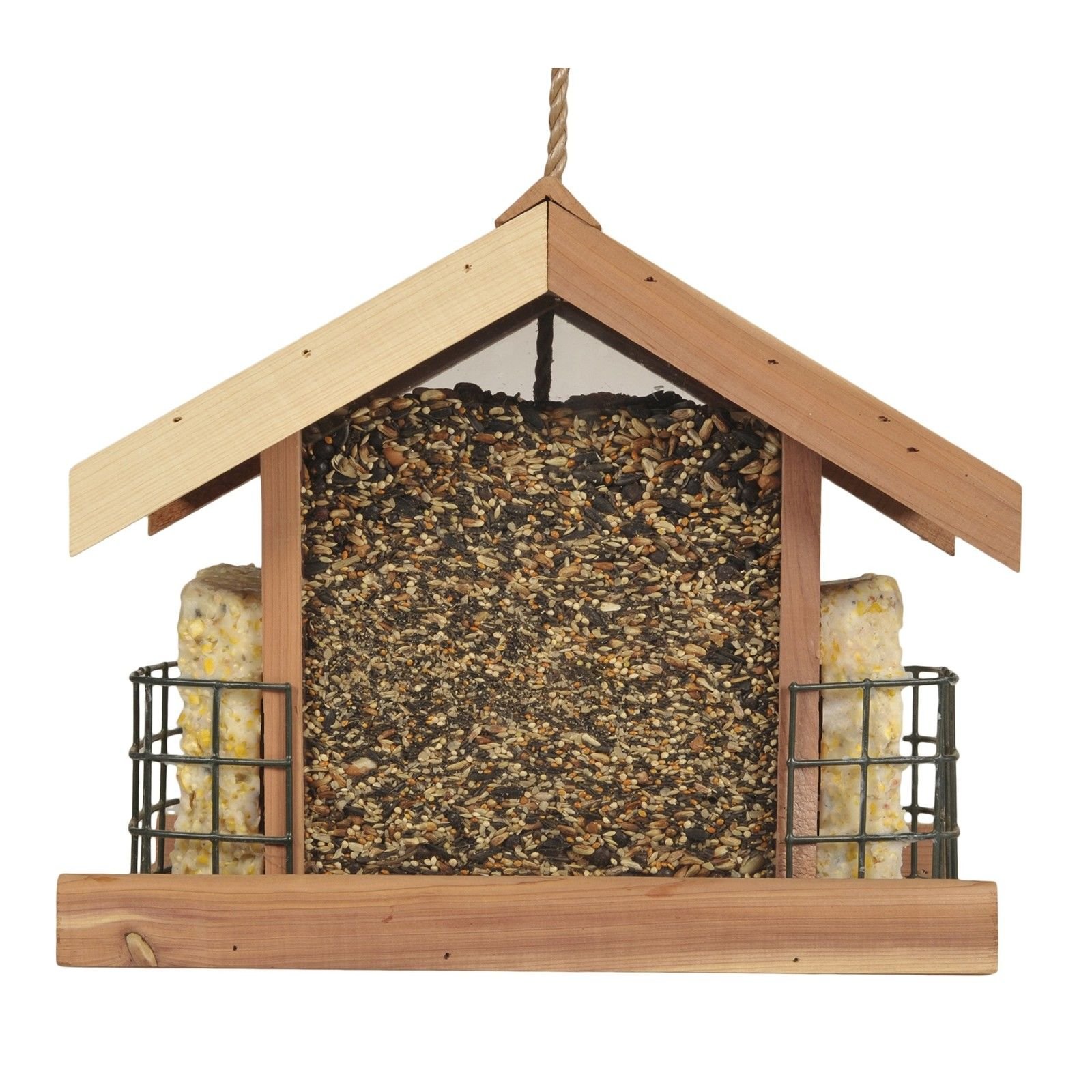 Opus [Perky-Pet] 50144 Comedero para pájaros Chalet deluxe