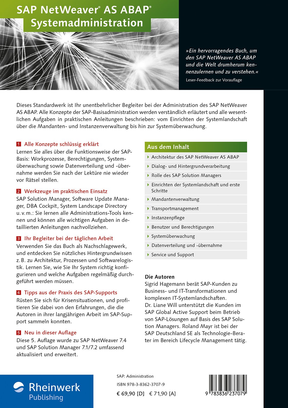 SAP NetWeaver AS ABAP – Systemadministration: Das Standardwerk für SAP-Basis-Administratoren (SAP PRESS)