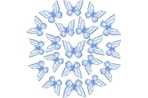 Dreamy Delicate Butterfly Lace Embroidery