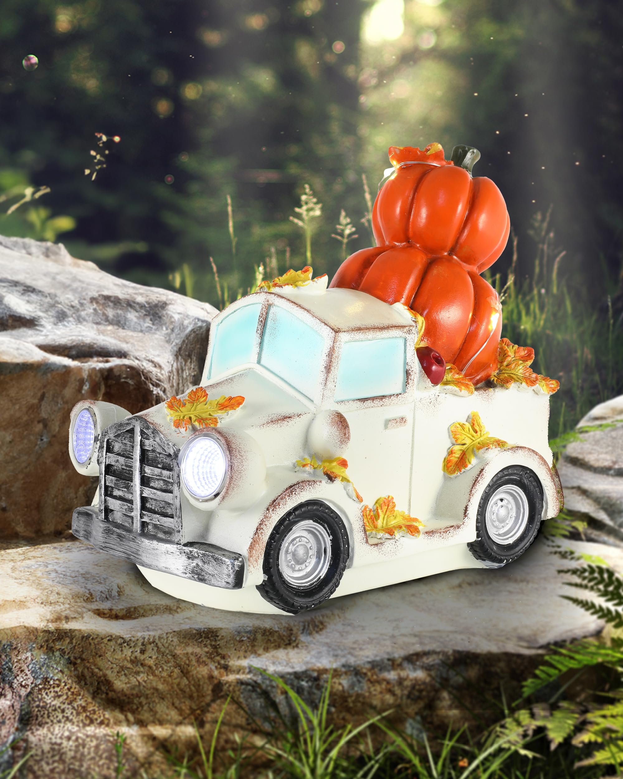 iStatue  Truck with Pumpkins