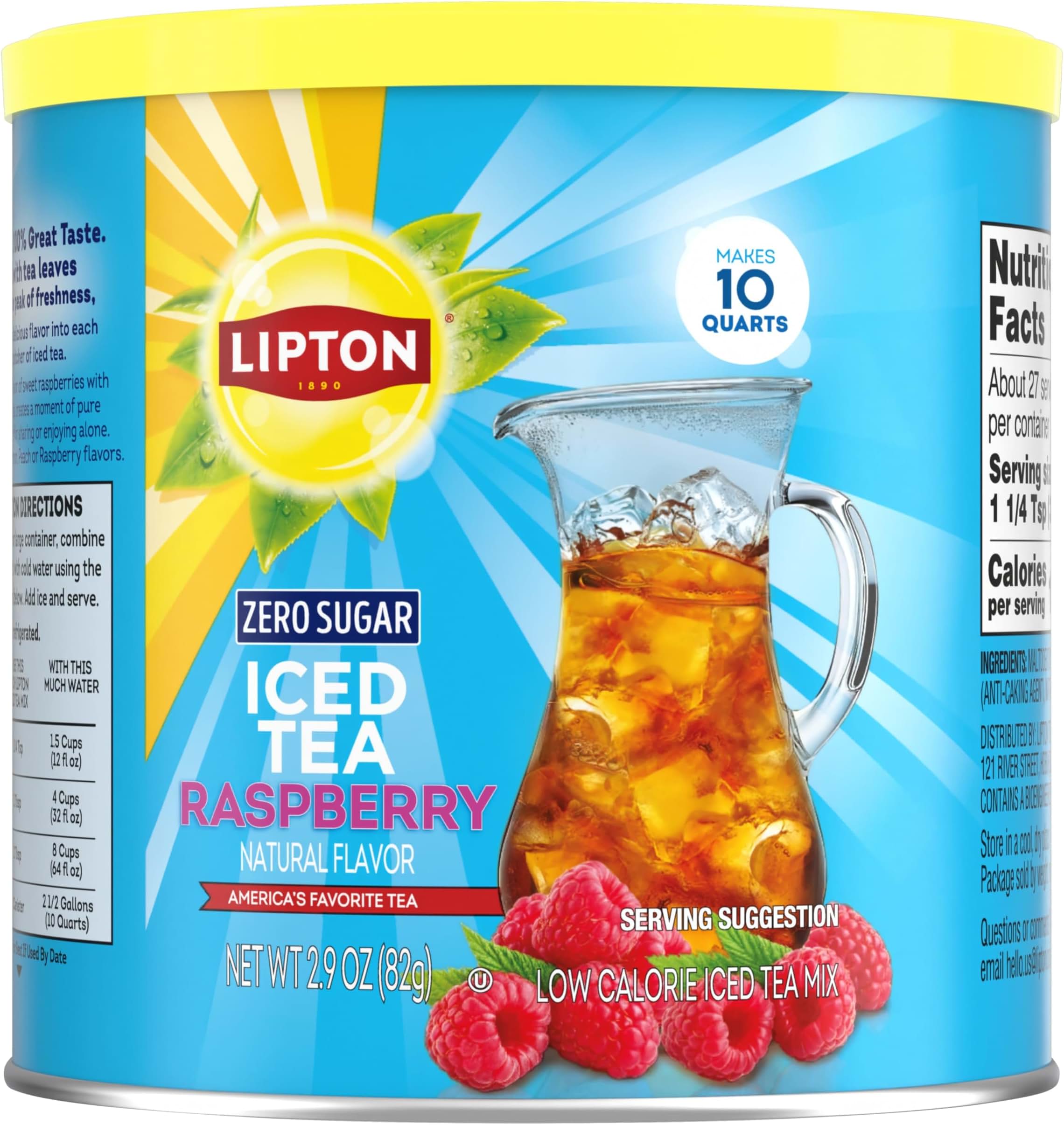 Lipton Diet Iced Tea Raspberry