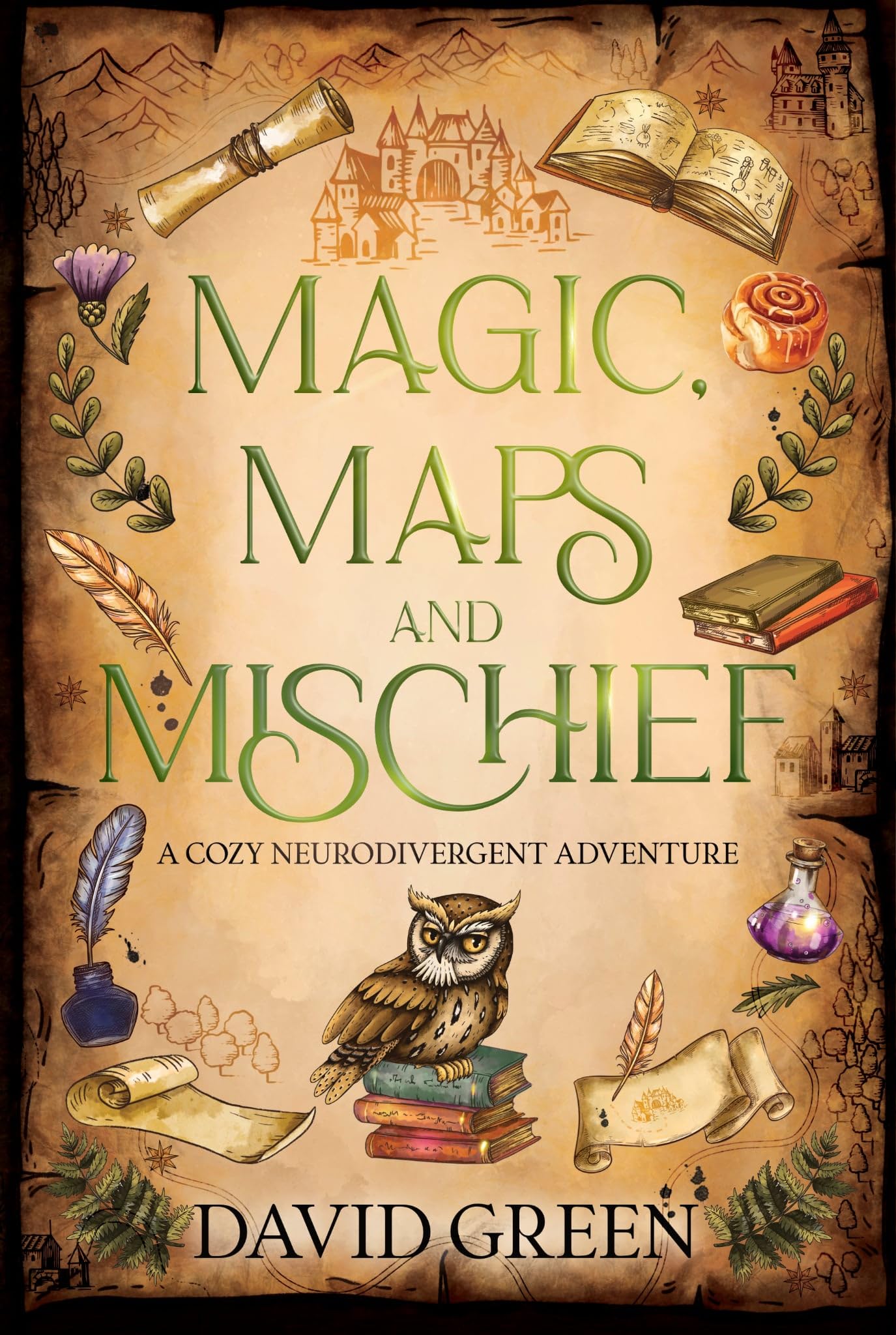 Magic, Maps, and Mischief (Greton's Marvellous Maps Book 1)