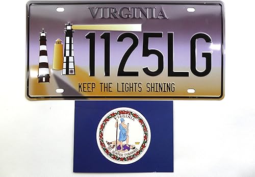 Miniatura 5 de - Réplica de 50 placas decorativas de metal de EE. UU. - Los 50 estados incluidos - 6 x 12 pulgadas en relieve - Letrero de metal para hombre, barra