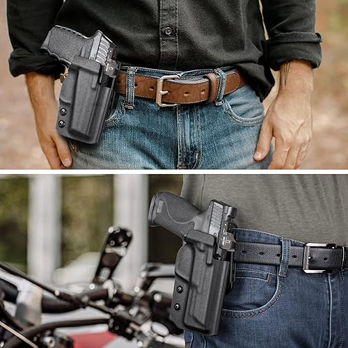 Miniatura 6 de OWB - Funda compatible con SCCY CPX1 CPX2 de 0.354 in, retención de nivel II en el exterior de la cintura, transporte abierto para SCCY CPX-1 CPX-2,