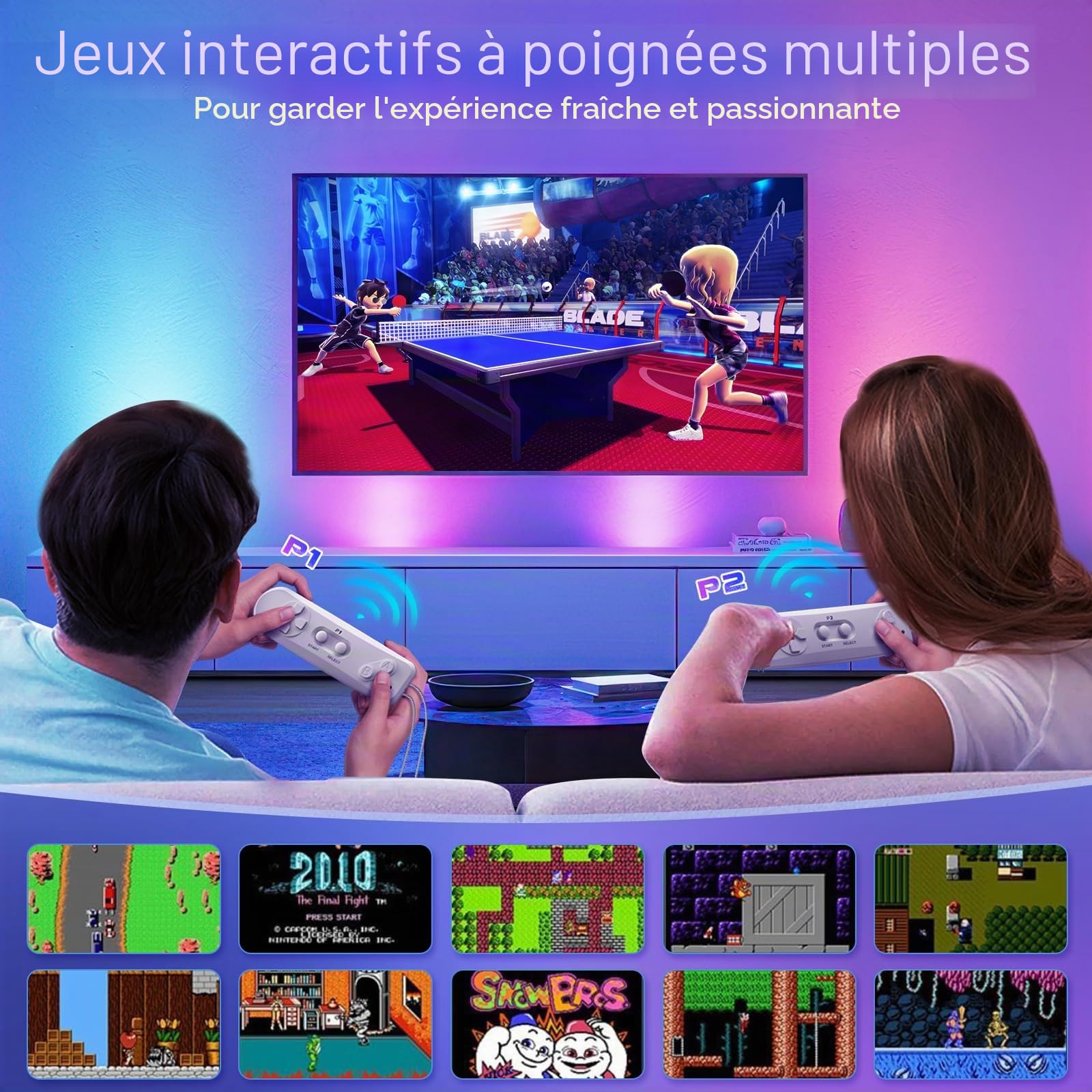 Tapis de Danse pour Adultes et Enfants,Doubles Tapis de Danse musicaux électroniques avec lumière LED,antidérapant pour Enfants, Adultes, Filles et garçons