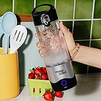 Vista 5 de Magic Bullet® Licuadora portátil MBPB50100 plateada, 16 oz