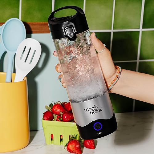 Miniatura 5 de magic bullet Batidora portátil MBPB50100 Plata, 16 oz