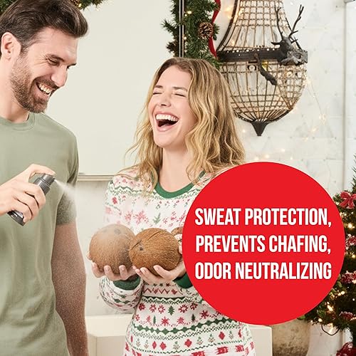 Miniatura 2 de Happy Nuts Spray en polvo Comfort para hombre antirozaduras y desodorante, sin aluminio, control del sudor y olores para picazón deportista, ingle y