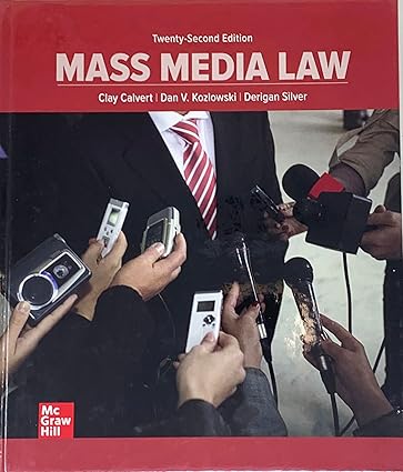 Mass Media Law-Wow! eBook