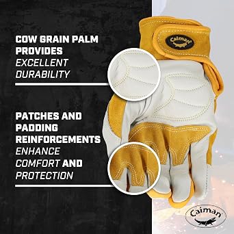 Caiman Kevlar-Seamed Multi-Task Welding Gloves 1828