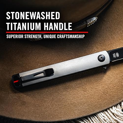 Miniatura 2 de Coast Founder's Collection LX500 SELECT Gentleman's EDC Folding Pocketknife, Tanto Blade