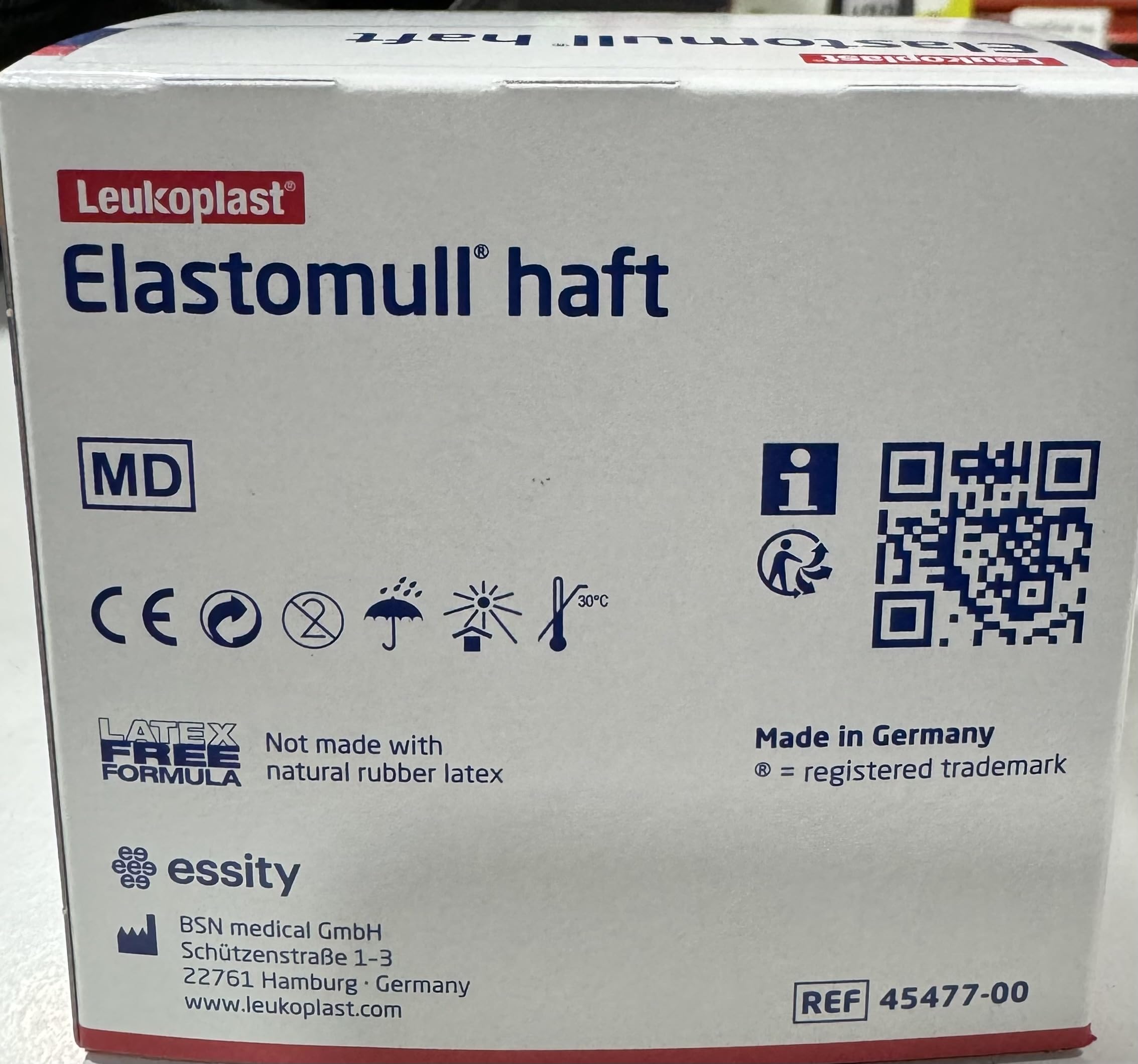 Elastomull lote de papel de elástica Kohäsivbinde 20 M x 8 cm 1 rollo de