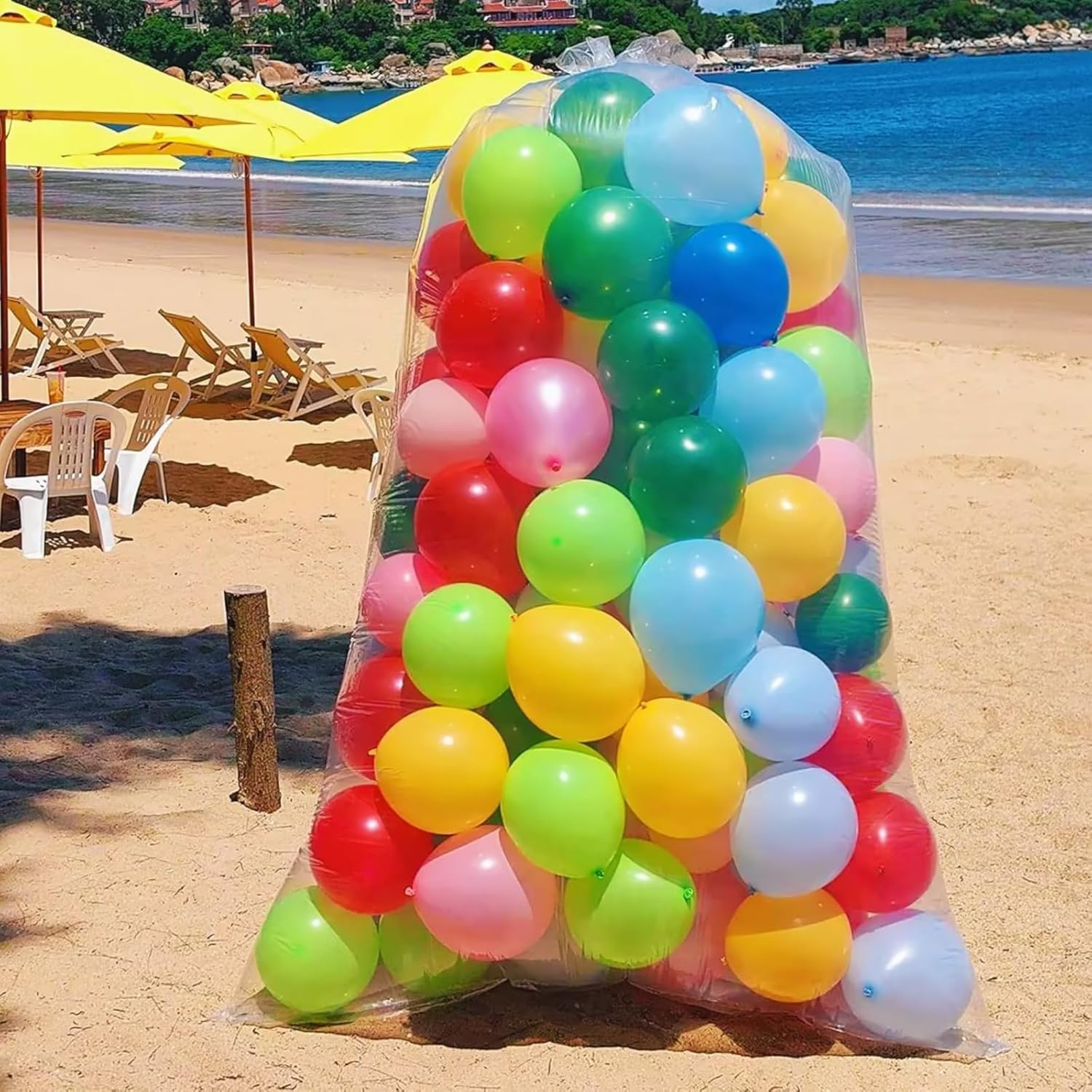 Large Balloon Bags for Transport 4 Pcs, Balloon Storage Bags,Giant Carrying Balloons Store Bag for Transport Storage Birthday Celebration Eve Party Supplies 70" x 59"(2pcs) 59" x 51"(2pcs) - Image 7