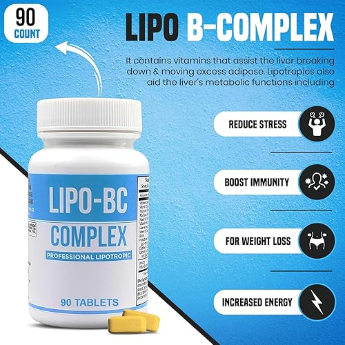 Miniatura 6 de Lipo BC, Lipo B-Complex 90 Tabletas